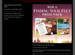 Win one of five Finding Your Feet packs