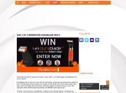 Win one of five Remington DuraBlade shavers