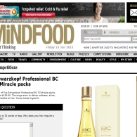 Win one of five Schwarzkopf Professional BC Oil Miracle packs
