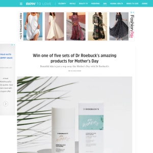 Win one of five sets of Dr Roebuck's amazing products 