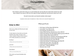 Win one of five Ugg and Jurlique hydrating skin care prize packs