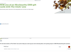 Win one of six Woolworths $500 gift cards