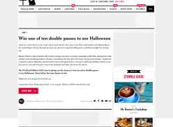 Win one of ten double passes to see Halloween