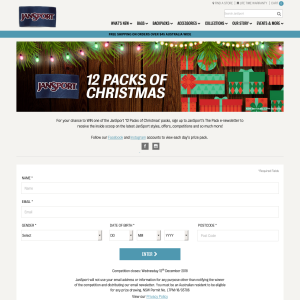 Win one of the JanSport ‘12 Packs of Christmas’ packs