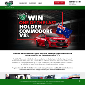 Win one of the last Holden Commodore V8’s