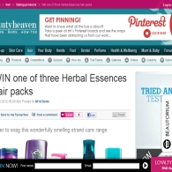 Win one of three Herbal Essences hair packs