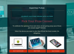 Win one of three pre-owned Apple® device