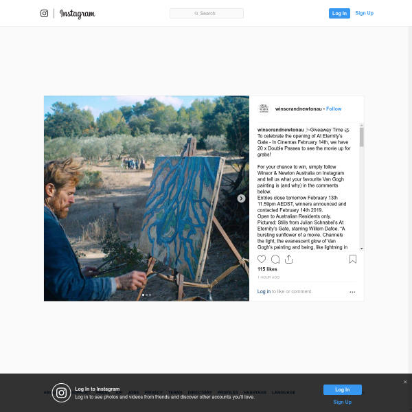 Win one of twenty At Eternity’s Gate DPs