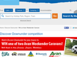 Win one of two Avan Weekender Caravans