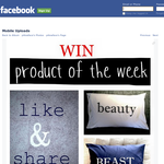 Win One of Two  Beauty & Beast Pillowface Set - Pillowface