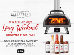 Win an Ooni Karu Pizza Oven Set & Beerenberg Pack