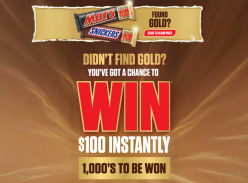 Win $10K or 1 of 2001 $100 Instant Cash Prizes - Mars