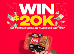 Win $20K or a $50 Visa Card Hourly - My Muscle Chef