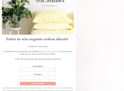 Win organic cotton sheets