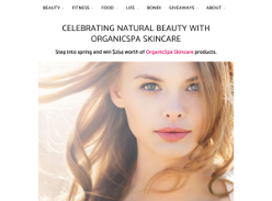 Win OrganicSpa Skincare Products