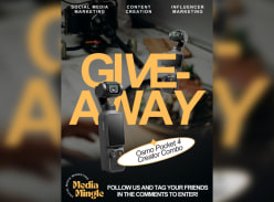 Win a Osmo Pocket 4 Creator Combo - Media Mingle