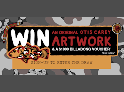 Win an Otis Carey Artwork & $1,000 Billabong Voucher - Billabong