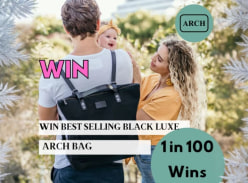 Win OUR Bestselling Black LUXE ARCH BAG