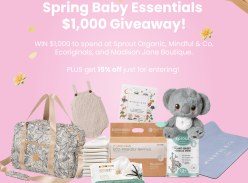 Win over $1,000 in Baby Essentials