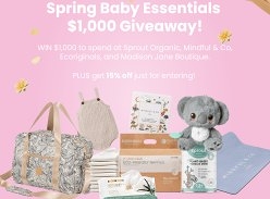 Win over $1,000 in Baby Essentials
