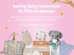 Win over $1,000 in Baby Essentials