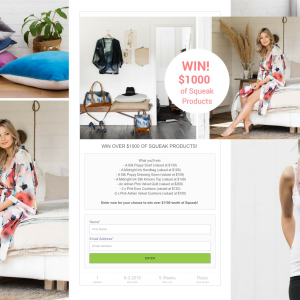 Win over $1000 of Squeak Products