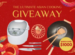 Win over $1K of Asian Cooking Essentials