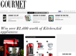 Win over $2,400 worth of KitchenAid appliances!