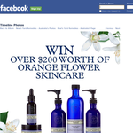 Win over $200 worth of Nourishing Orange Flower Skincare