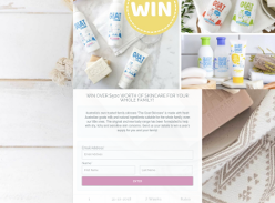 Win over $500 worth of skincare for your family