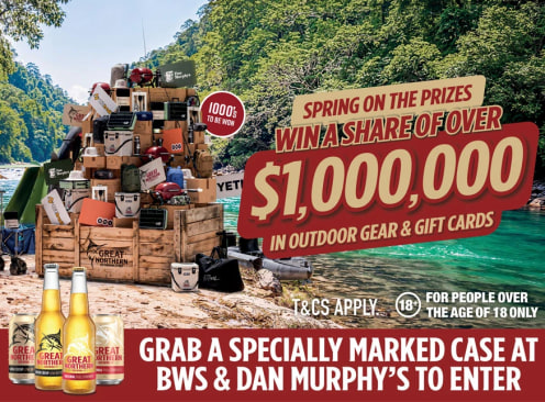 Win a Share of over $1 Million in Outdoor Gear & Gift Cards - Great Northern Brewing