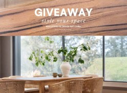 Win a $1K OZ Design Gift Card