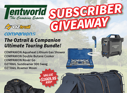 Win Oztrail & Companion Ultimate Touring Bundle