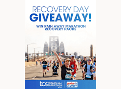 Win 1 of 5 Pain Away Marathon Recovery Packs - PAIN AWAY AU