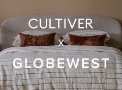 Win a Pair of Carvara Bedsides & $1,500 Cultiver Gift Voucher - GlobeWest