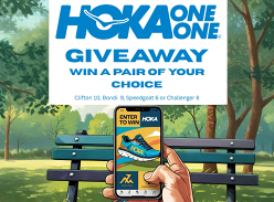 Win a Pair of Hoka Running Shoes