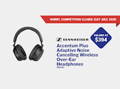Win a Pair of Noise Cancelling Wireless over-Ear Headphones - Retravision