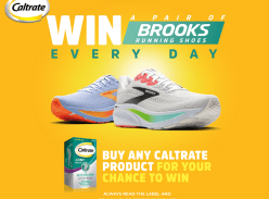 Win 1 of 40 Pairs of Brooks Running Shoes