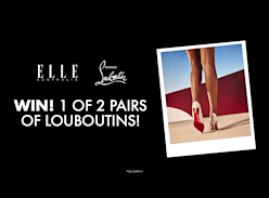 Win 1 of 2 Pairs of Iconic Red-Bottomed Louboutins