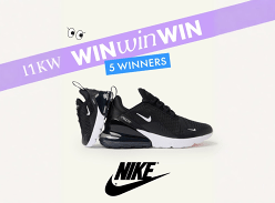 Win 1 of 5 Pairs of Nike Shoes