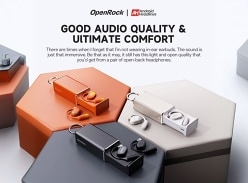 Win 1 of 6 Pairs of Openrock Earbuds