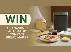 Win a Panasonic Compact Bread Maker - Panasonic