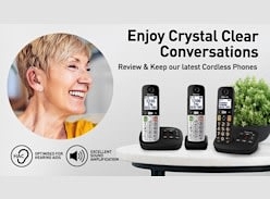 Win a Panasonic Cordless Phone Handset