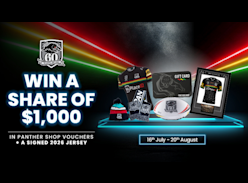 Win a Share of $1000 in Panther Shop Vouchers - Panthers Penrith