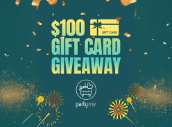 Win a $100 Party Me Gift Card
