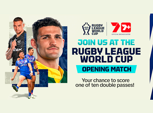 Win 1 of 10 Passes to Rugby League World Cup - Sunrise