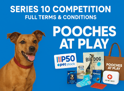 Win 1 of 10 Pawsome Prize Packs
