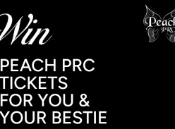 Win 1 of 35 Peach PRC Tickets for You and your Bestie - Cotton On