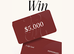 Win a $5000 Peppermayo Clothing Voucher