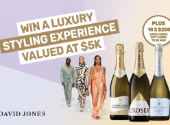 Win a $5K Personalised Styling Experience at David Jones - Bottlemart